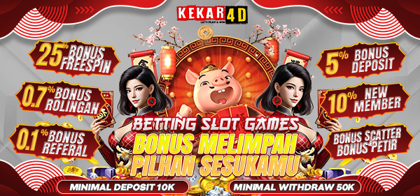 Kekar4d Bandar Togel, Slot, Live Casino, Sportsbook, Tembak Ikan Terpercaya